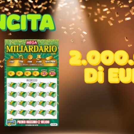 Venezia: vinti 2 milioni di euro con il Gratta e Vinci
